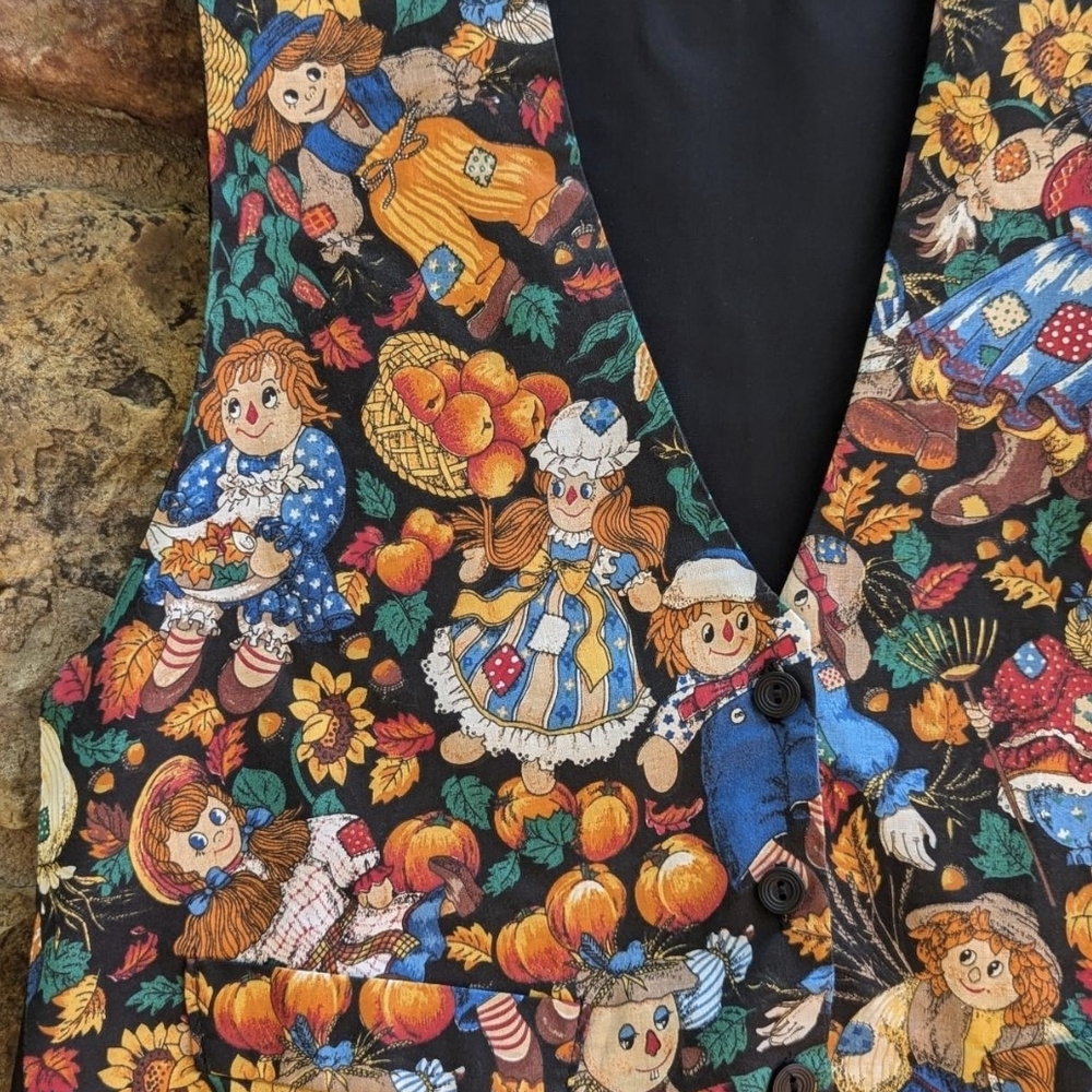 Colorful Patchwork Vest - image 3